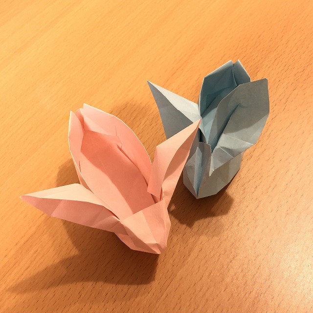 折り紙1枚 うさぎの箱の折り方 リアルでかわいい立体の動物を折ろう All How To Make お役立ちサイト